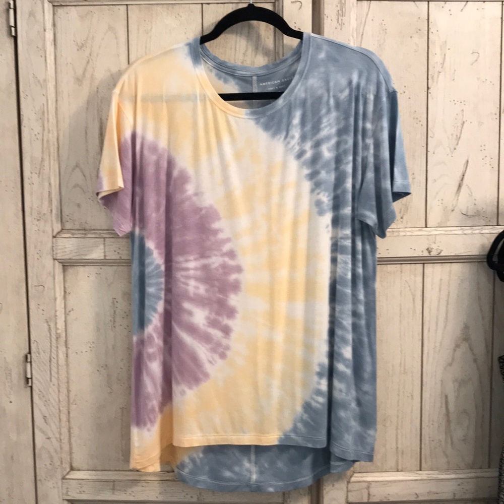 American eagle tie dye tee like new never worn size medium